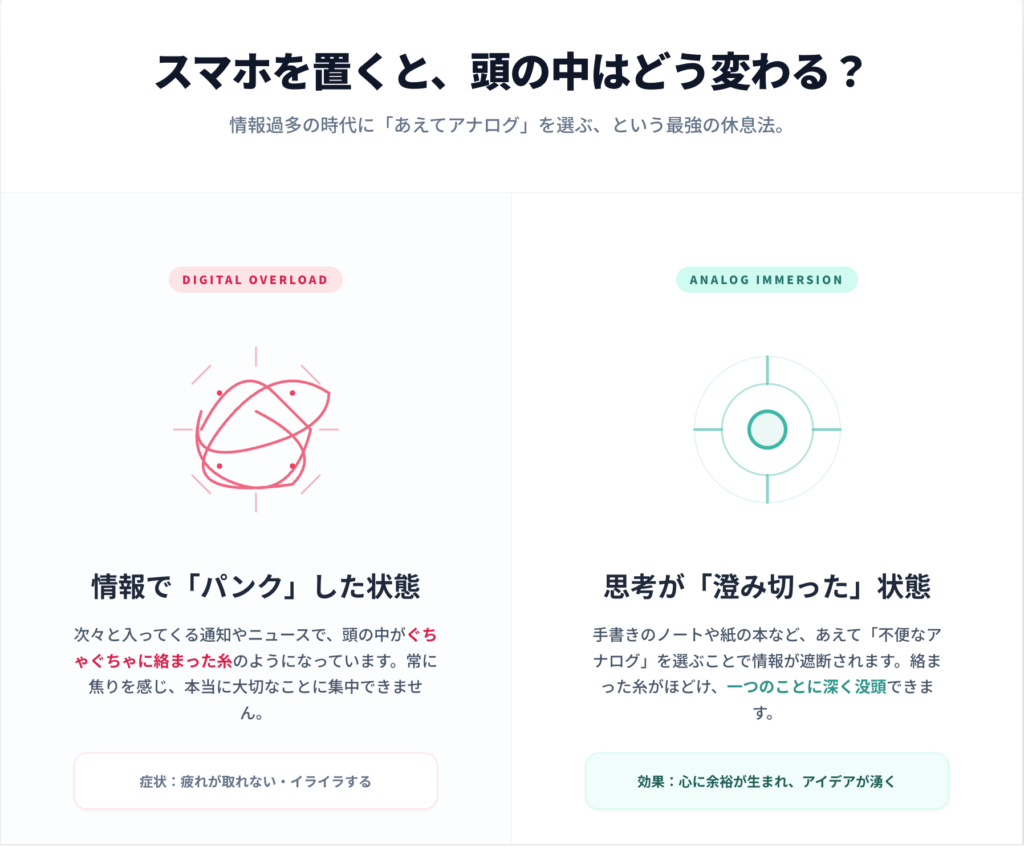 Analog Immersion Infographic